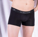 Doreanse mens Boxer Shorty Casual Cotton Blend Black 1767 6 - SexyMenUnderwear.com