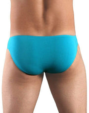 Doreanse Mens boys Micro Brief Cotton Modal Casual Underwear Turquoise 1281 13 - SexyMenUnderwear.com
