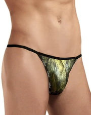 DOREANSE Mens G-String ALIGATOR Thong 1326 1A - SexyMenUnderwear.com