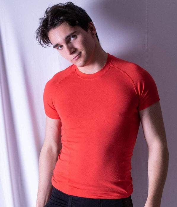 DOREANSE Mens T-Shirt High Quality Coton Red 2535 2 - SexyMenUnderwear.com