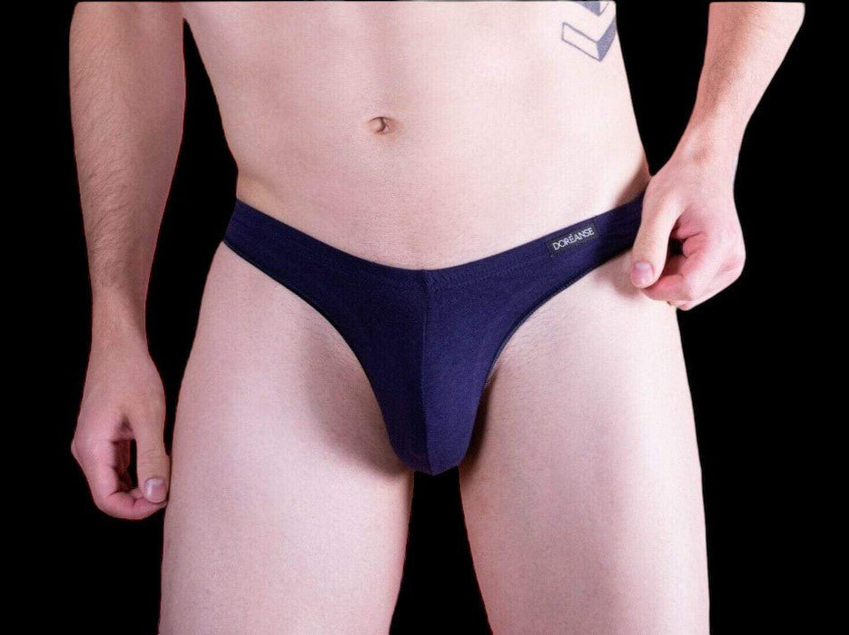 DOREANSE Mens Thong Underwear String Purple 1392 15A - SexyMenUnderwear.com