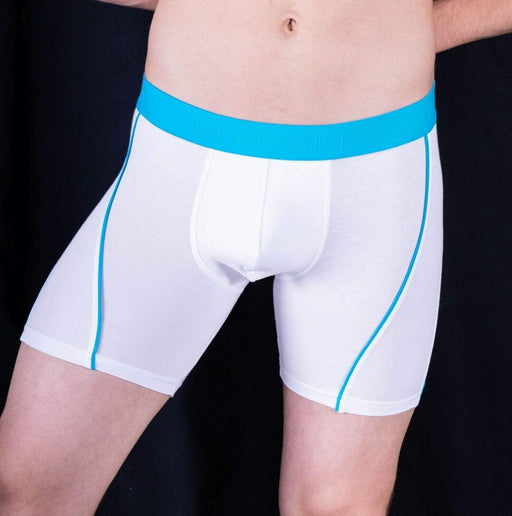 Doreanse Micro Modal Casual Cotton Boxers Blue-White Combo 1754 10 - SexyMenUnderwear.com