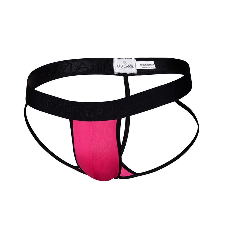 Doreanse String Jock Quick-Dry Super Sleek Jockstrap Fuchsia 1219 - SexyMenUnderwear.com