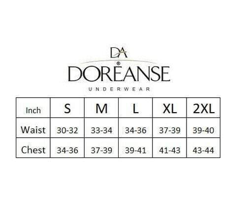 DOREANSE T-Shirt Basic Crew Neck Short Sleeved Black 2550 3 - SexyMenUnderwear.com