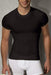 DOREANSE T-Shirt Classic Black Coton Shirts 2535 2 - SexyMenUnderwear.com