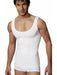 DOREANSE Tank Top Solid Muscle Narrow Neck Cotton White 2255 3 - SexyMenUnderwear.com