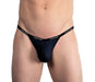 DOREANSE Thong Underwear Micro Modal G-String Navy 1330 21 - SexyMenUnderwear.com