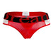 Doreanse Window Thong Soft & Sleeky Low-Rise Thongs Red 1224 18 - SexyMenUnderwear.com
