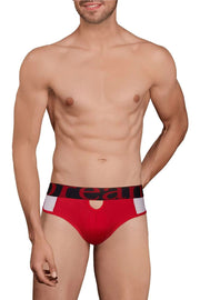 Doreanse Window Thong Soft & Sleeky Low-Rise Thongs Red 1224 18 - SexyMenUnderwear.com