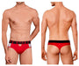 Doreanse Window Thong Soft & Sleeky Low-Rise Thongs Red 1224 18 - SexyMenUnderwear.com