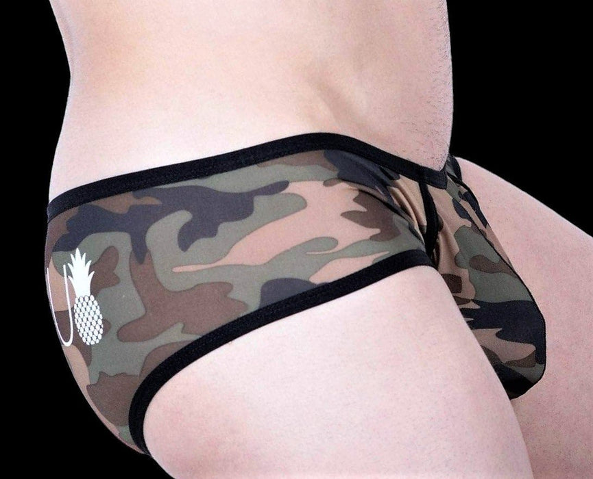 Duty Cadet JJ MALIBU UNDERWEAR Slips Sensual Army Brief 3 - SexyMenUnderwear.com