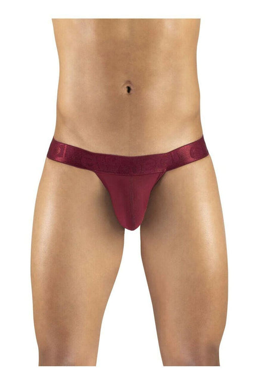 ErgoWear Bikini Brief MAX XV Quick Dry Low-Rise Briefs Burgundy 1170 31 - SexyMenUnderwear.com