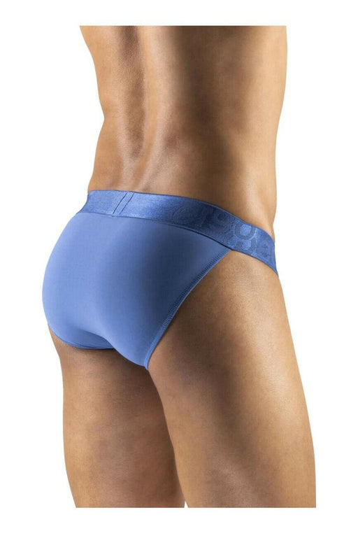 ErgoWear Bikini Brief MAX XV Quick Dry Low-Rise Briefs Stone Blue 1174 31 - SexyMenUnderwear.com