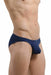 ErgoWear Bikini Brief X4D Ergonomic Silky Soft Microfiber Fabric Navy 0899 17 - SexyMenUnderwear.com