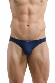 ErgoWear Bikini Brief X4D Ergonomic Silky Soft Microfiber Fabric Navy 0899 17 - SexyMenUnderwear.com