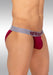 ErgoWear Bikini Briefs MAX Mesh Pouch Stretchy Brief Quick-Dry Burgundy 1216 55 - SexyMenUnderwear.com