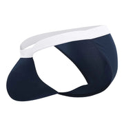 ErgoWear Bikini Briefs SLK Ergonomically-Shaped Pouch Dark Blue 1380 11 - SexyMenUnderwear.com