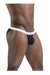 ErgoWear Bikini Briefs SLK Ergonomically-Shaped Pouch Dark Blue 1380 11 - SexyMenUnderwear.com