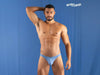 ErgoWear Bikini Briefs X4D Lightweight Fabric Stonewash Blue 1162 34 - SexyMenUnderwear.com