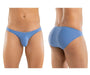 ErgoWear Bikini Briefs X4D Lightweight Fabric Stonewash Blue 1162 34 - SexyMenUnderwear.com