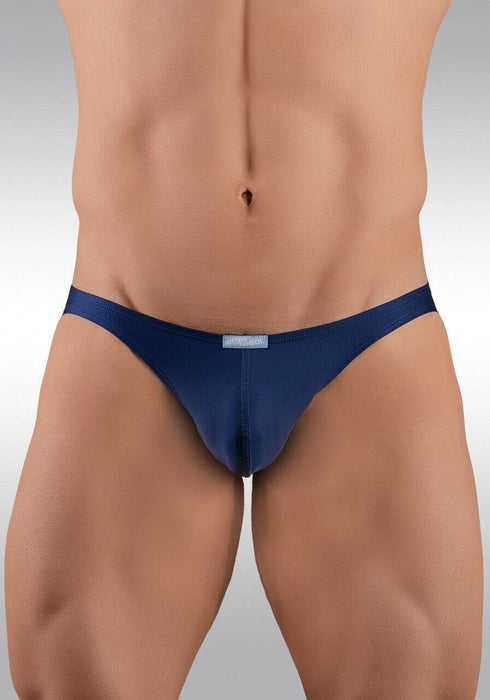 ERGOWEAR Bikini Briefs X4D Totaly Ergonomic Minimal Flat-Sewn Dark Blue 1237 49 - SexyMenUnderwear.com