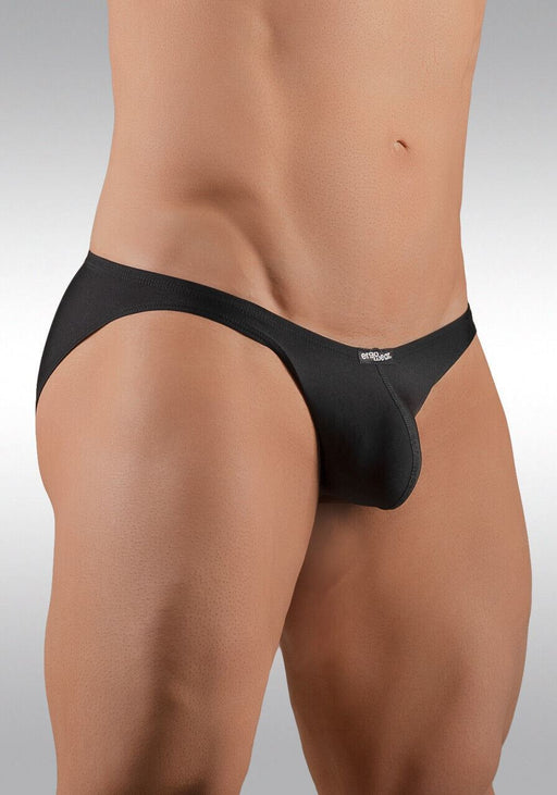 ERGOWEAR Bikini Briefs X4D Totaly Ergonomic Minimal Flat-Sewn Noir Black 1231 49 - SexyMenUnderwear.com