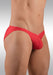 ERGOWEAR Bikini Briefs X4D Totaly Ergonomic Minimal Flat-Sewn Red 1234 49 - SexyMenUnderwear.com
