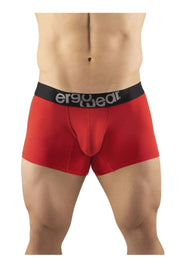 ErgoWear Body-Defining Boxer Trunks HIP Sporty Long Boxer Red 1190 - SexyMenUnderwear.com