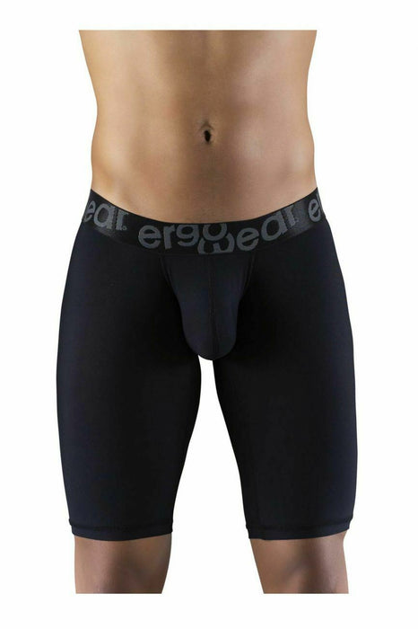 ErgoWear Boxer Brief Contour Pouch BIKER MAX XV Soft Black 1181 16 - SexyMenUnderwear.com