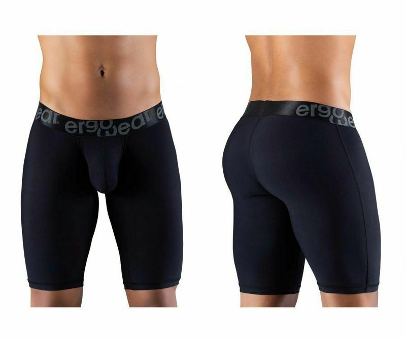 ErgoWear Boxer Brief Contour Pouch BIKER MAX XV Soft Black 1181 16 - SexyMenUnderwear.com