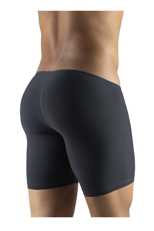 ErgoWear Boxer Briefs FEEL GR8 Quick-Dry Soft Long Boxer Dark Gray 1134 45 - SexyMenUnderwear.com