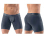 ErgoWear Boxer Briefs Stretchy MAX XX 3D-Pouch Midcut Dark Gray 1290 - SexyMenUnderwear.com