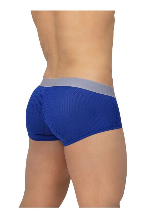 ErgoWear Boxer MAX Mesh Stretchy Sports Trunks Cobalt Blue 1213 57 - SexyMenUnderwear.com