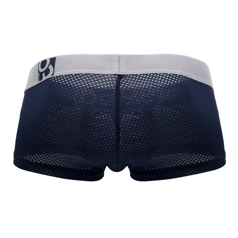 ErgoWear Boxer MAX Mesh Stretchy Sports Trunks Dark Blue 1209 57 - SexyMenUnderwear.com