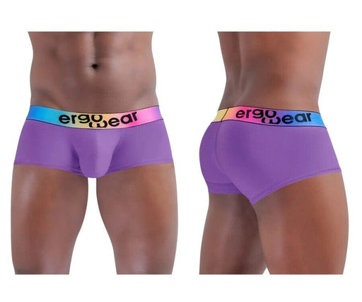 ErgoWear Boxer MAX SE Pride Trunks in Purple Lilac 1436 79 - SexyMenUnderwear.com