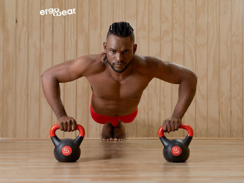 ErgoWear Boxer Sport SLK Red Mesh Trunks 1082 45 - SexyMenUnderwear.com