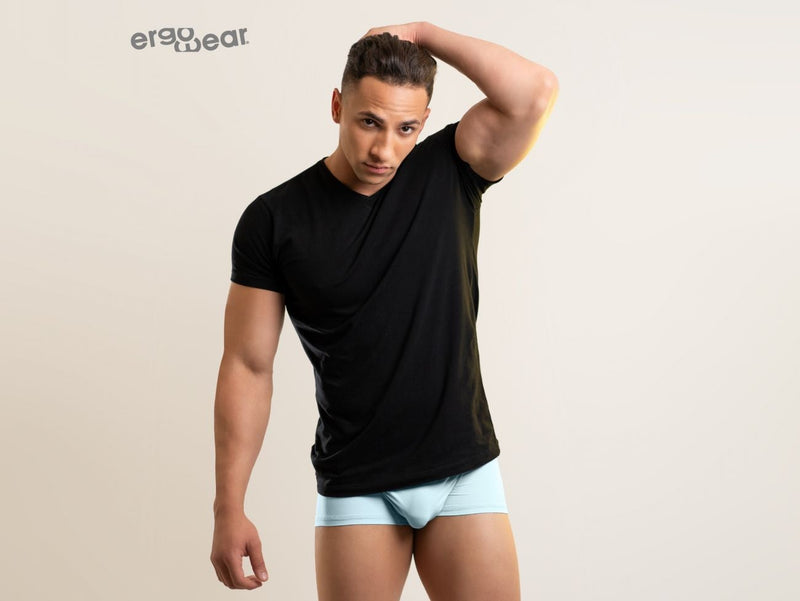 ErgoWear Boxer Trunks Feel GR8 Quick-Dry Soft Mini Boxer Mint 1125 56