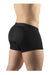 ErgoWear Boxer Trunks HIP Body-Defining Seamed Pouch Long Boxer Black 1184 - SexyMenUnderwear.com