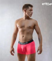 ErgoWear Boxer Trunks HIP Low-Rise Stretchy Boxer Seamed Pouch Coral 1364 - SexyMenUnderwear.com