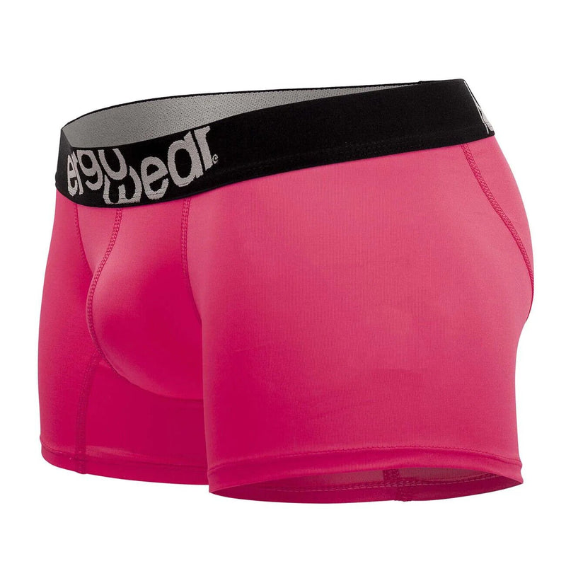 ErgoWear Boxer Trunks HIP Low-Rise Stretchy Boxer Seamed Pouch Coral 1364 - SexyMenUnderwear.com
