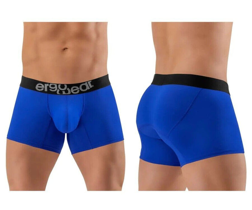 ErgoWear Boxer Trunks HIP Stretch Boxer Seamed Pouch Electric Blue 1361 - SexyMenUnderwear.com