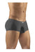 ERGOWEAR Boxer Trunks SLK Body-Defining Seamed Pouch Boxer Dark Gray 1137 23 - SexyMenUnderwear.com