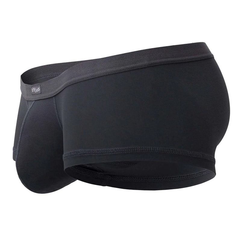 ERGOWEAR Boxer Trunks SLK Body-Defining Seamed Pouch Boxer Dark Gray 1137 23 - SexyMenUnderwear.com