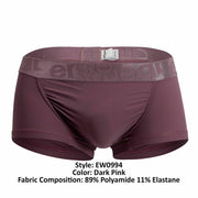 ErgoWear Boxers Trunk FEEL XV Pouch Casual Classy Boxer Marsala 0994 5 - SexyMenUnderwear.com