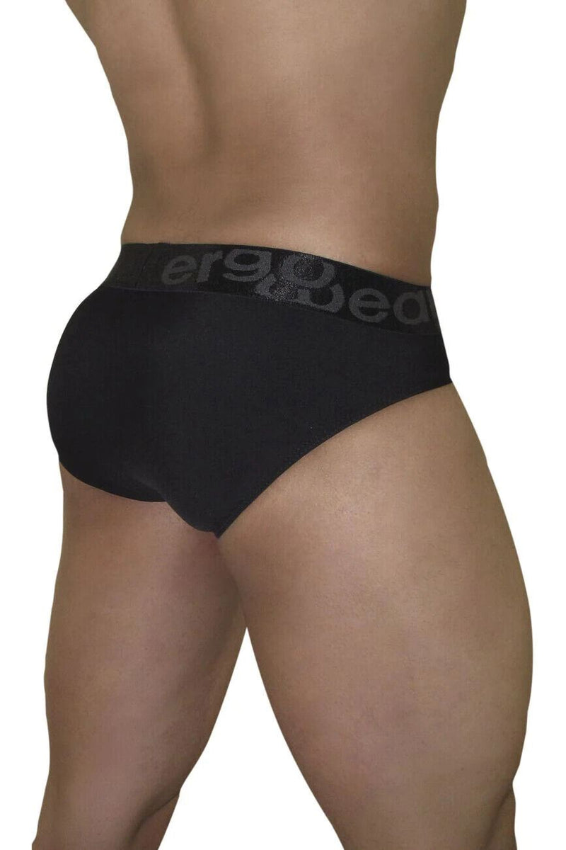 ErgoWear Breif FEEL XV Soho Briefs With Roomy Pouch Black 0846 36 - SexyMenUnderwear.com