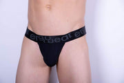 ErgoWear Brief MAX XV Bikini Low Rise Cut Sexy Slips Classic Black 0837 16 - SexyMenUnderwear.com