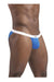 ErgoWear Briefs Bikini-Cut SLK Ergonomically-Shaped Pouch Calypso Blue 1372 11 - SexyMenUnderwear.com