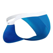 ErgoWear Briefs Bikini-Cut SLK Ergonomically-Shaped Pouch Calypso Blue 1372 11 - SexyMenUnderwear.com