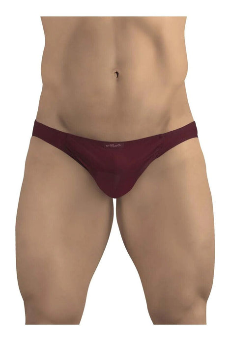 ErgoWear Briefs Feel GR8 Low-Rise Bikini Brief Burgundy Red 1250 29 - SexyMenUnderwear.com
