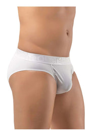 ErgoWear Briefs FEEL XV Super Silky Stretch White Microfiber 1200 54 - SexyMenUnderwear.com